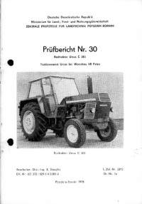 Radtraktor Ursus C 385