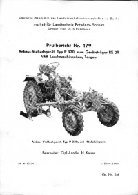 Anbau- Vielfachgerät P 320