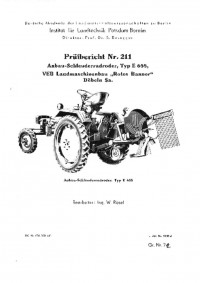 Anbau-Schleuderradroder E 655