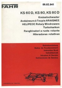 Kreiselschwader KS 60