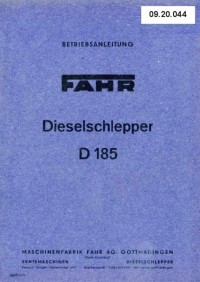 Schlepper D 185