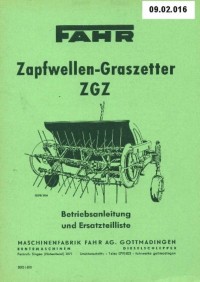Zapfwellen-Graszetter ZGZ