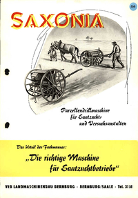 Saxonia-Parzellendrillmaschine