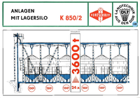 Anlagen mit Lagersilo K 850/2