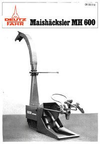 Maishäcksler MH 600