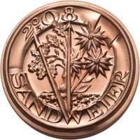 Medaille von Victor Huster auf 700 Jahre Sandweier