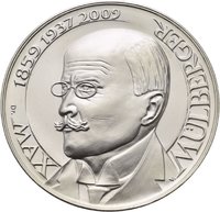 Medaille auf den Esslinger Bürgermeister Max von Mülberger von Victor Huster