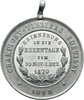 Medaille auf das 25-jährige Jubiläum der Siege von Champigny, Villiers und Coeuilly