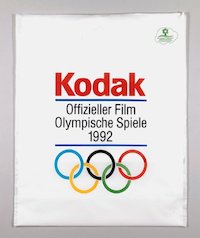 Einkaufstüte: Kodak Offizieller Film Olympische Spiele 1992