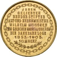 Medaille auf Wilhelm Meissner