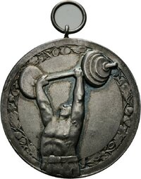 Medaille auf das 15. Kreisfest des Athletischen Sportverbandes in Schwäbisch Gmünd