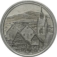 Medaille auf 50 Jahre Stadt Fellbach