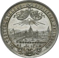 Medaille auf das 12. Württembergische Landesschiessen 1888 in Heilbronn