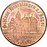 Medaille auf die Heimattage in Bad Friedrichshall 1983