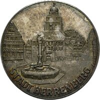 Medaille auf die Stadt Herrenberg