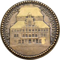 Medaille auf den Neubau des Heilbronner Theaters 1913