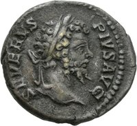 Denar des Septimius Severus aus Bad Cannstatt