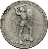 Medaille von Mayer & Wilhelm auf die 400-Jahrfeier der Reformation