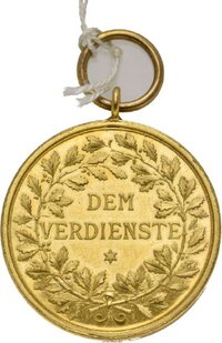 Goldene Verdienstmedaille des württembergischen Kronordens