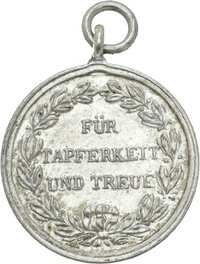 Miniatur der württembergischen Militärverdienstmedaille