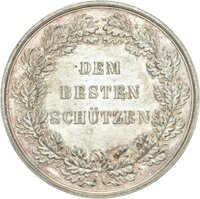 Schießpreismedaille unter König Wilhelm II. von Württemberg