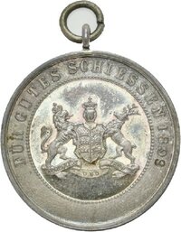 Schießmedaille 1899 von Mayer & Wilhelm