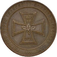 Medaille von Mayer & Wilhelm auf den Ersten Weltkrieg