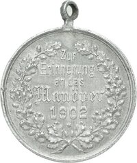 Württembergische Manövermedaille 1902 von Mayer & Wilhelm
