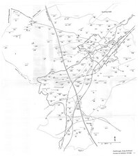 Fragebogen und Karte Deißlingen, OA Rottweil