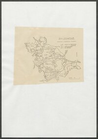 Fragebogen und Karte Schopfloch, OA Kirchheim