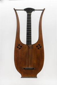 Lyra-Gitarre mit Ebenholzeinfassung