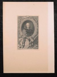 Kupferstich mit einem Bildnis von Pierre Corneille