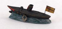 Sparbüchse in Form eines Torpedoboots