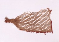 Fragment eines konischen Haarnetzes