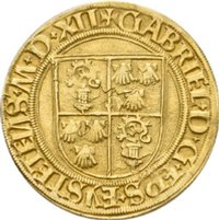 Goldgulden des Eichstätter Bischofs Gabriel von Eyb, 1512