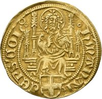 Goldgulden des Kölner Erzbischofs Hermann von Wied, 1521