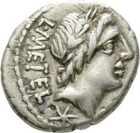 Römische Republik: A. Postumius S(p). Albinus, L. Caecilius Metellus und C. Publicius Malleolus