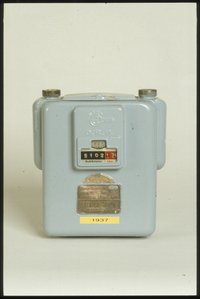 Sonderausstellung "Feuer und Flamme" von 1997; Gasmessgerät von 1937