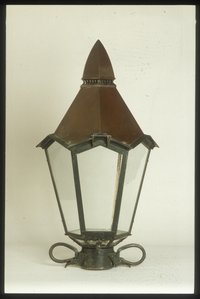Sonderausstellung "Feuer und Flamme" von 1997; Lampe