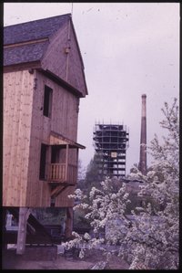 Aufbau Bockwindmühle