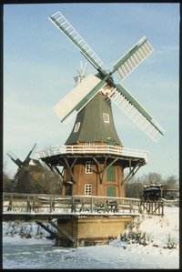 Holländermühle und Mühlenteich