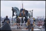 Abbau der Quadriga vom Brandenburger Tor, Transport der Pferde