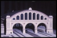 Modell des Anhalter Bahnhofs