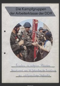 Brigadebuch der Brigade Ts/V des KWO von 1981, Teil 2/2