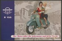 Prospekt: Zündapp R 153: Der Motorroller für jedermann und jeden Zweck, Werbebroschüre