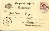 K.L. Rettich an Bong, 18.11.1889