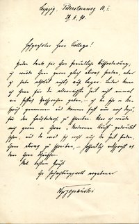 Szczepanski an Dobert, 29.03.1890