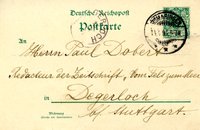 Zimmermann an Dobert, 14.04.1896