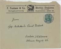 F. Fontane an Dobert, 20.10.1914