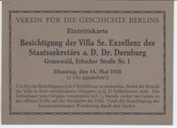 Verein G. Berlins, 14.05.1918